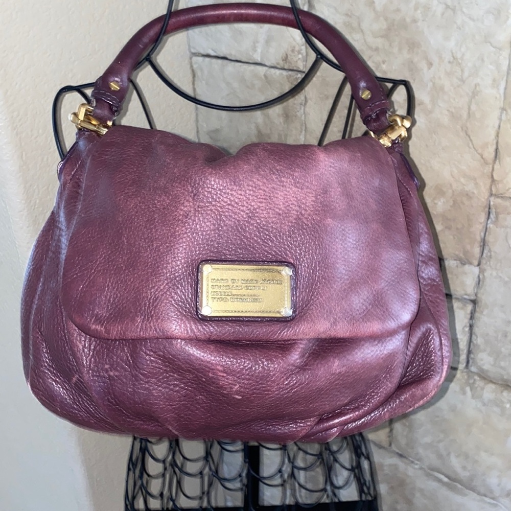Marc Jacobs Classic Q plum crossbody